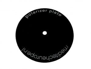 polarizer plate black back