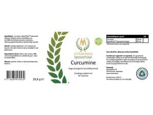 Liposomale Curcumine 60 capsules