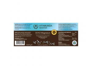 Liposomale Vitamin D3 + K2 + Magnesium – 30 capsules