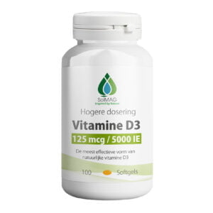 SoLMAG Vitamins D3 5000 IU Softgels